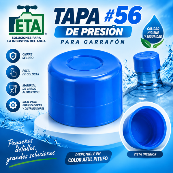 Tapa #56 (Azul pitufo -colores)
