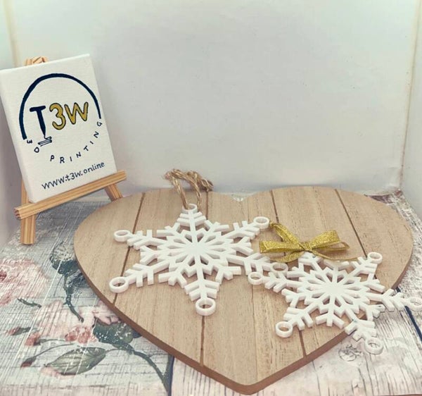 Christmas Snowflake Bauble