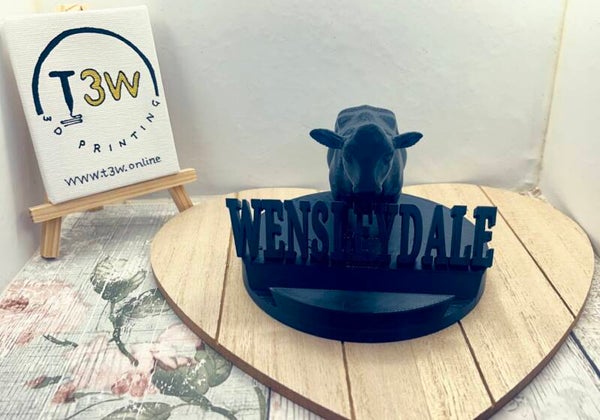 Wensleydale Cow Phone Stand