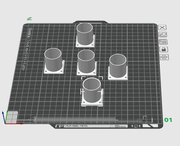 Outer Pipe Holder for Lydia