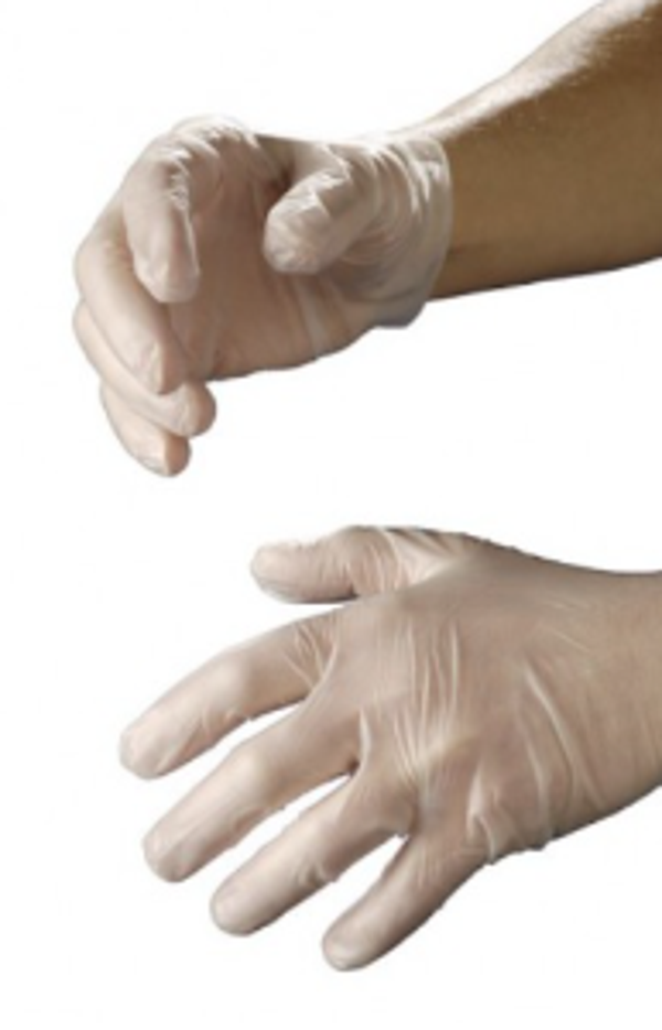 Handschoenen - VINYL - diverse maten (100 stuks)