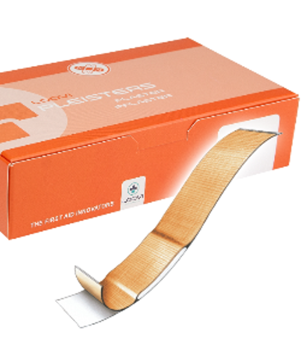 (L) ET - Elastische textiel pleister - 100 stuks - 120 x 20 mm