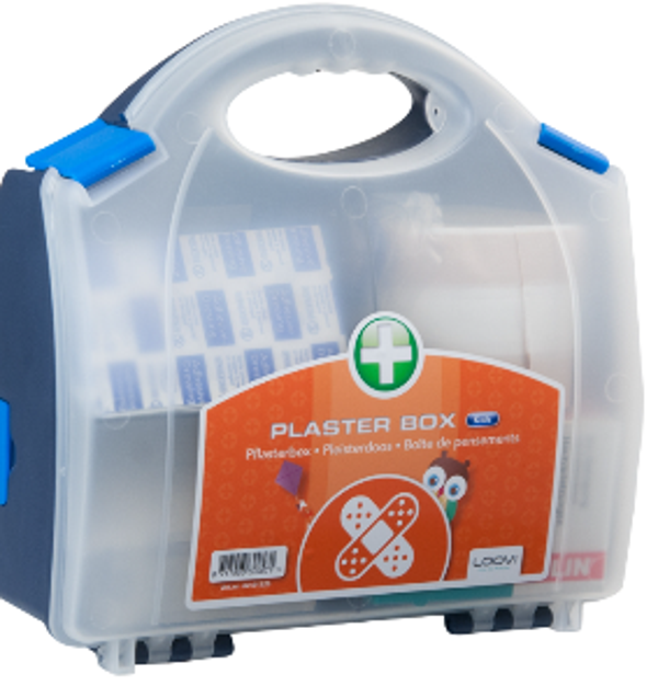 Loovi pleisterdoos Kids - 200 stuks + rolpleister + desinfectie