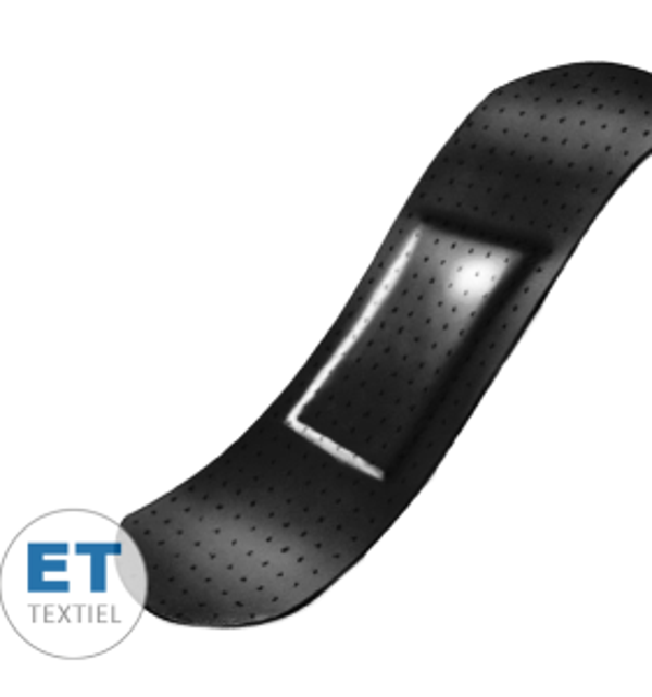 (L) ET - Black Power pleisters - 50stuks - 25 x 72 cm