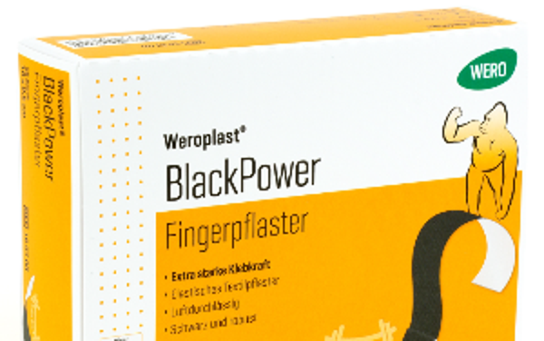 (L) ET - Black Power pleisters - 50stuks - 180 x 25 mm