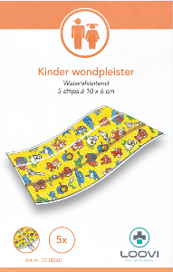 Loovi Kinderwondpleister 50 x 6 cm