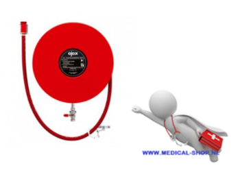 Ajax brandslanghaspel 25 meter 3/4″