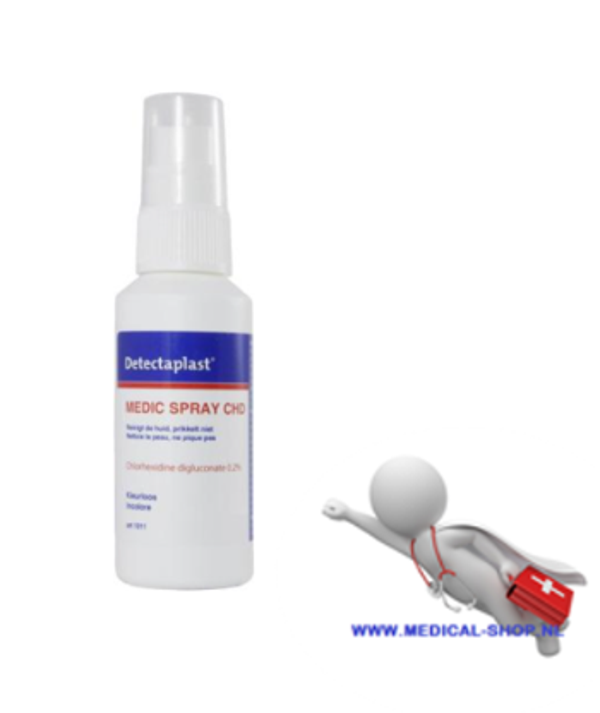 Detectaplast desinfectiespray met Chloorhexidine à 100 ml