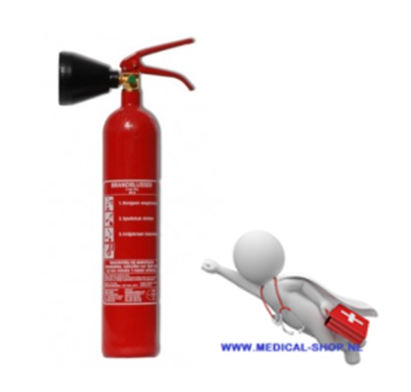 Gloria Co2 brandblusser 2 kilo