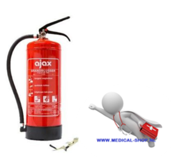 Ajax poederblusser 6 kilo