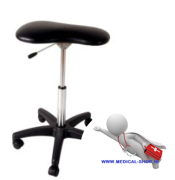 Tabouret zadelmodel laag