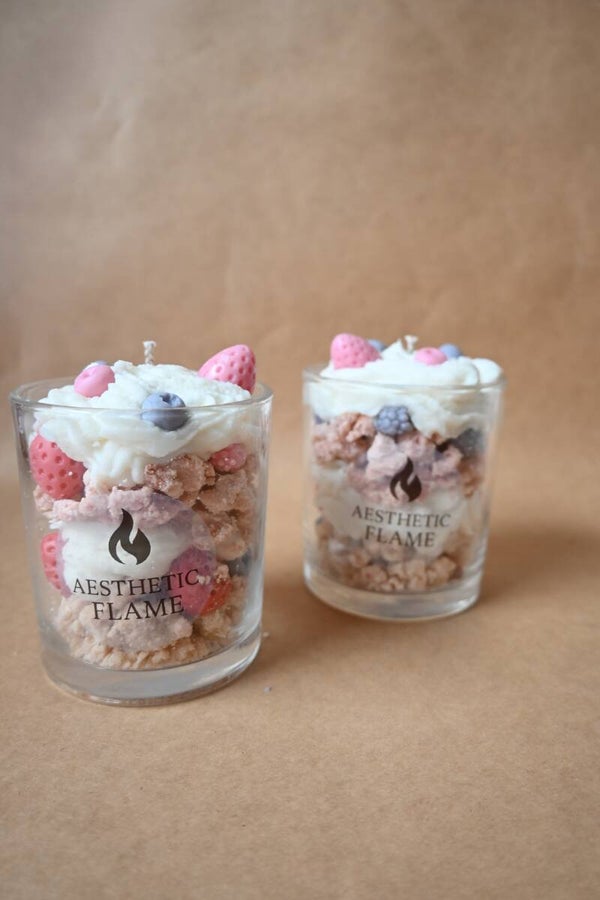 Layered Dessert Candle