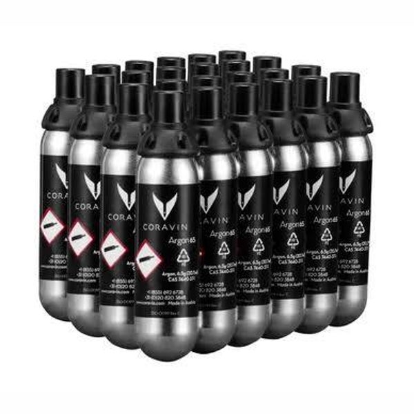 Coravin Pure Argon Capsules 6 stuks