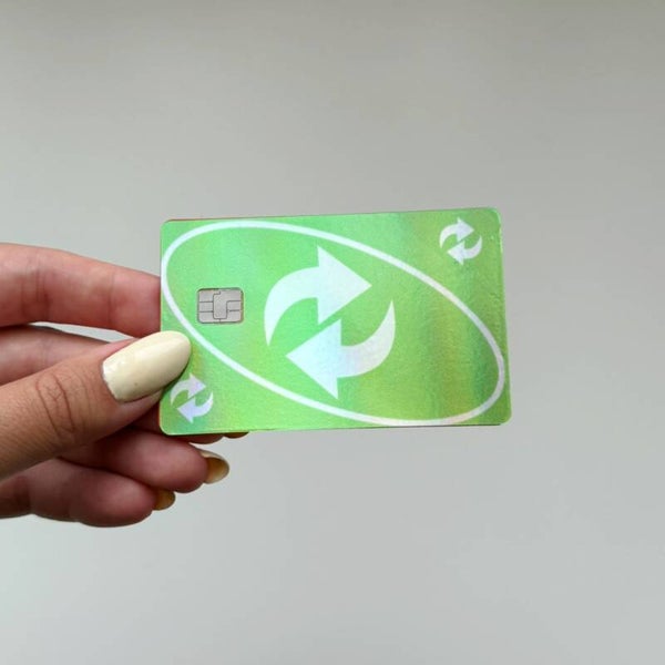 🔄 „Reverse Card“ Kreditkartenhülle – Drehe den Spieß um! 💳