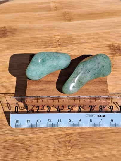 Groene Aventurijn getrommeld