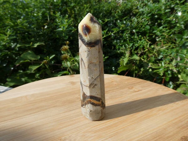 Septarie kwarts obelisk