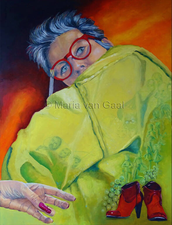 zelfportret, olieverf, kunst