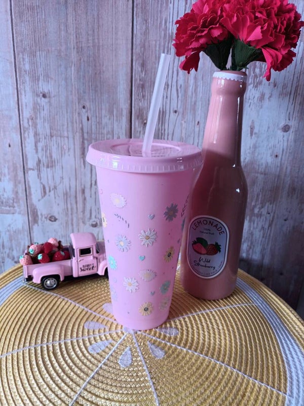 Roze waterbeker 709 ml