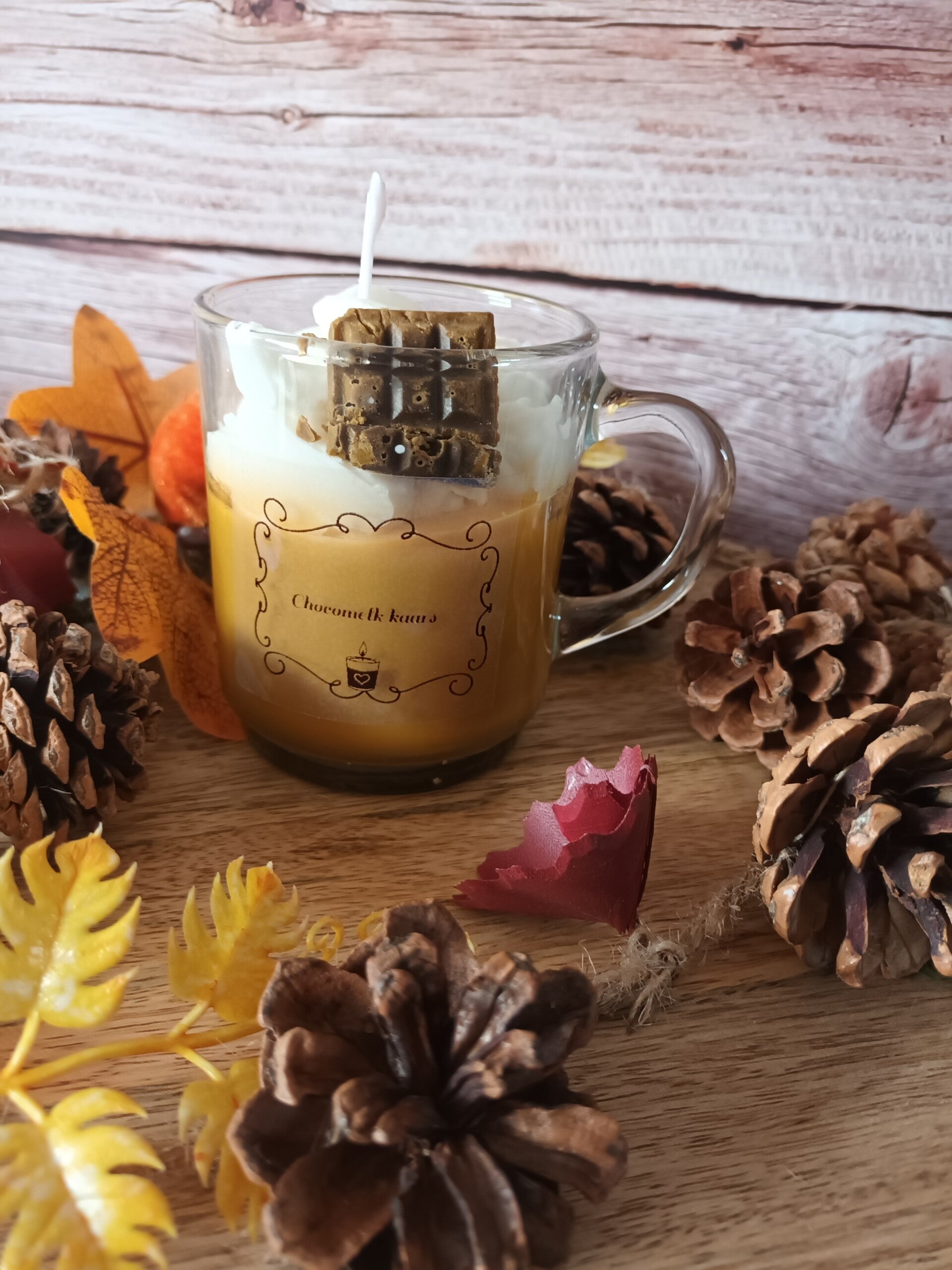 Chocomelk kaars