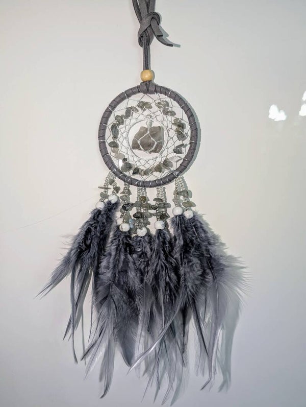 Labradorit Traumfänger - Schutz, Heilung & innere Stärke