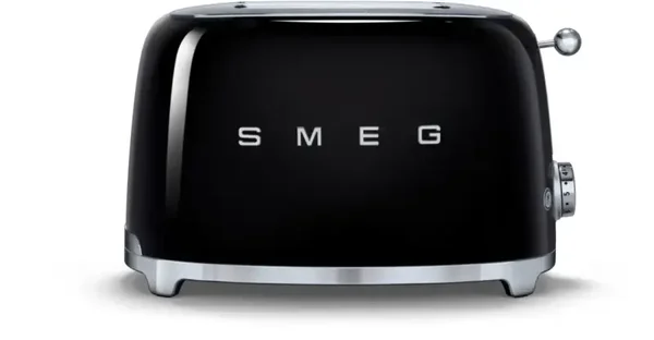 SMEG TSF01BLEU Toaster schwarz 2-Schlitz kompakt 950W