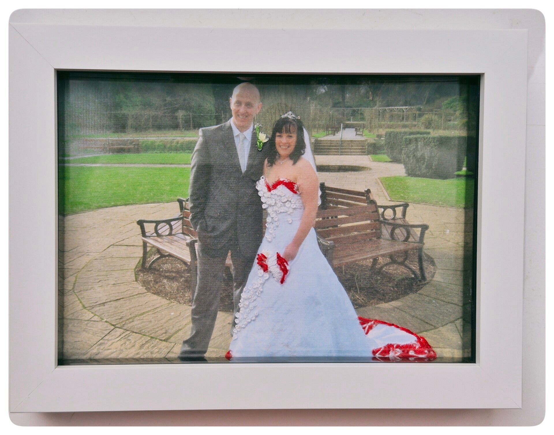 Custom Order Embroidered Photograph