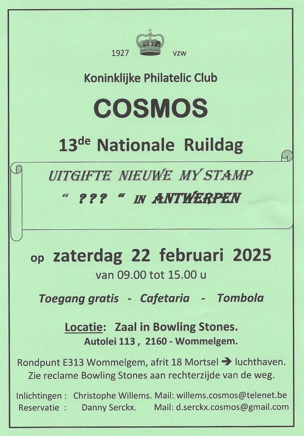 2025-02-22 - Postzegelbeurs Wommelgem