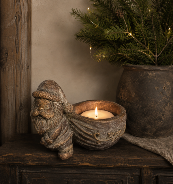 Brynxz jewel tealight holder Santa Claus