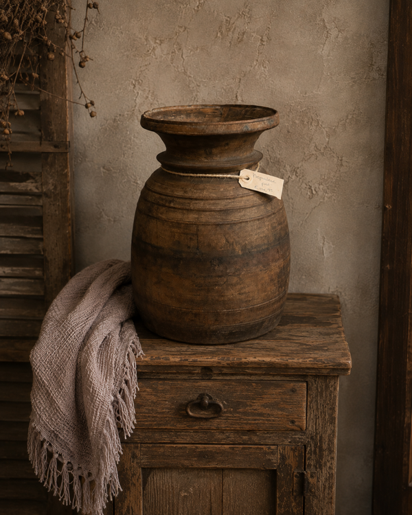B3 oude Nepalese pot XL - 32x24cm