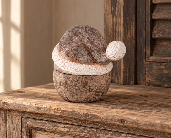 PTMD kerstmuts pot met deksel