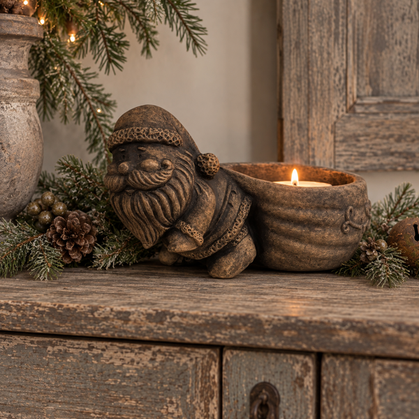 Brynxz Santa Claus ‘ heavy tealightcup Majestic Brown