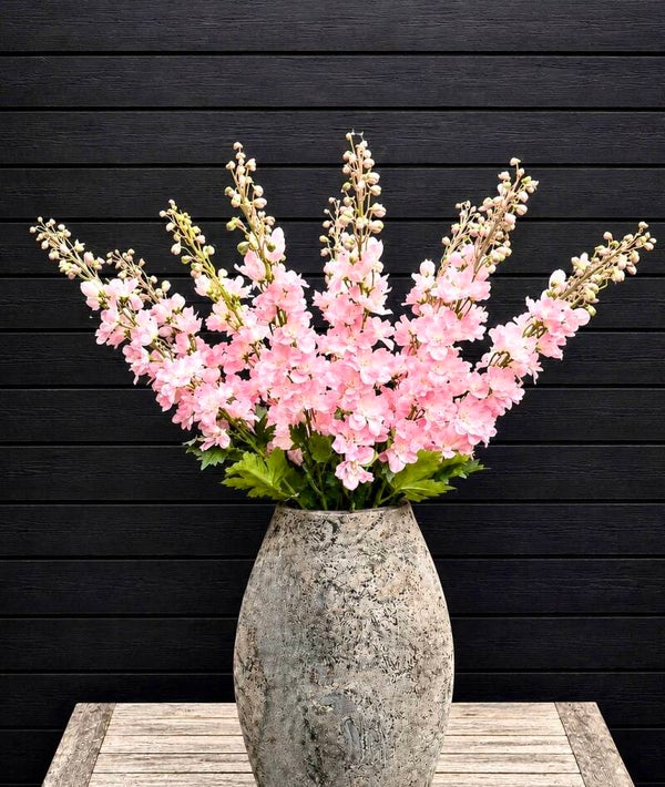 SYlxz delphinium licht roze kunsttak