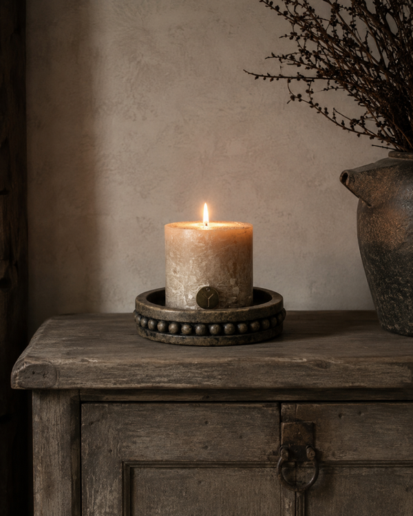 Brynxz tealight Plate deluxe - Maj Brown