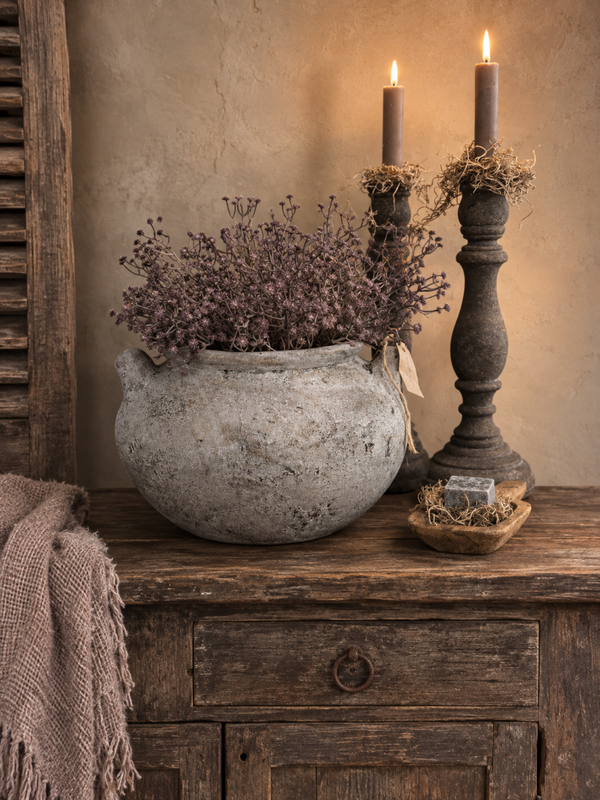 Stoere pot met 2 oren
