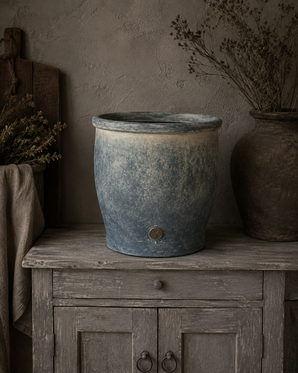 Brynxz planter oval deluxe -  Ancient clay