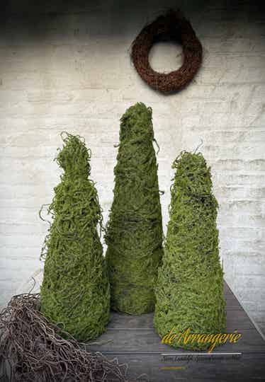 Kunst Mosboompje in 2 maten | 40 (M) of 50cm (L)