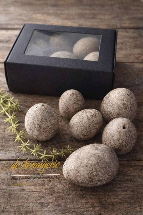 PMR set betonnen paaseitjes