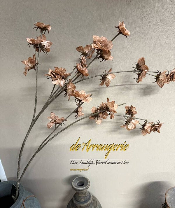 Magnolia bloesem - cappuccino 104cm