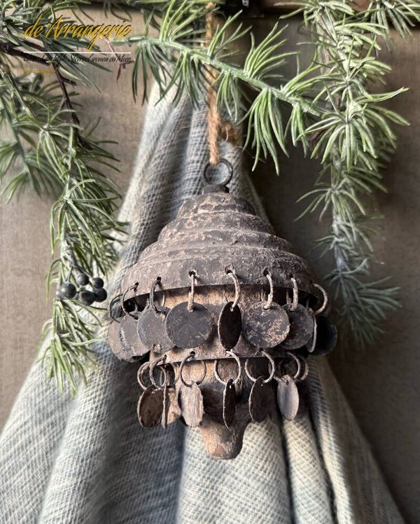 Hanger met muntjes in old grey (34)