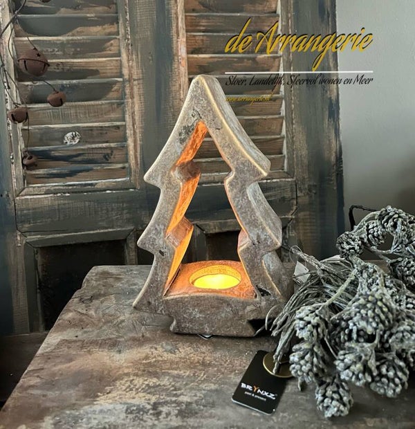 BRYNXZ Waxine houder xmas tree - jewel