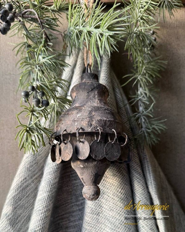 Hanger met muntjes in old grey (32)