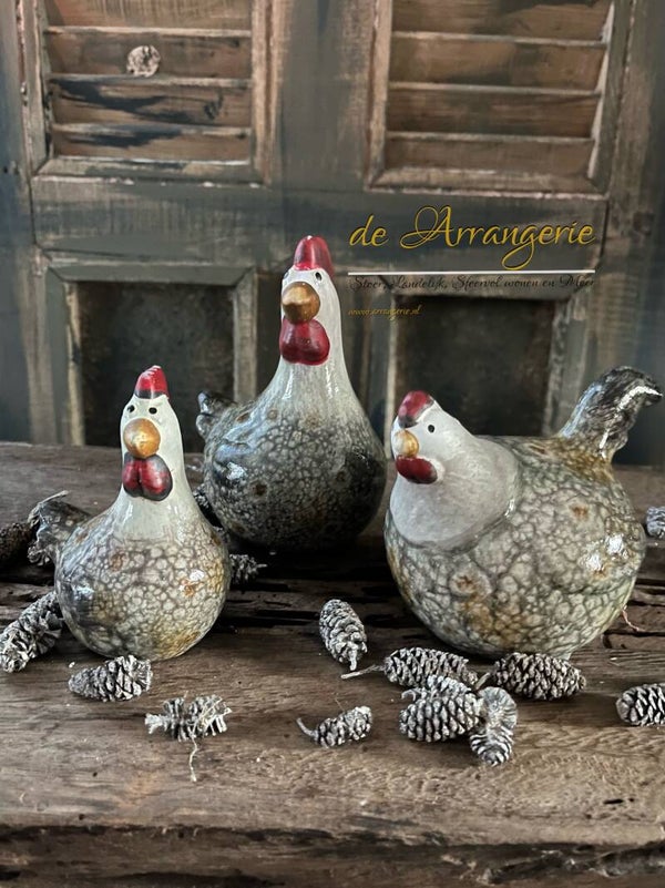 Kippetjes, set van 3