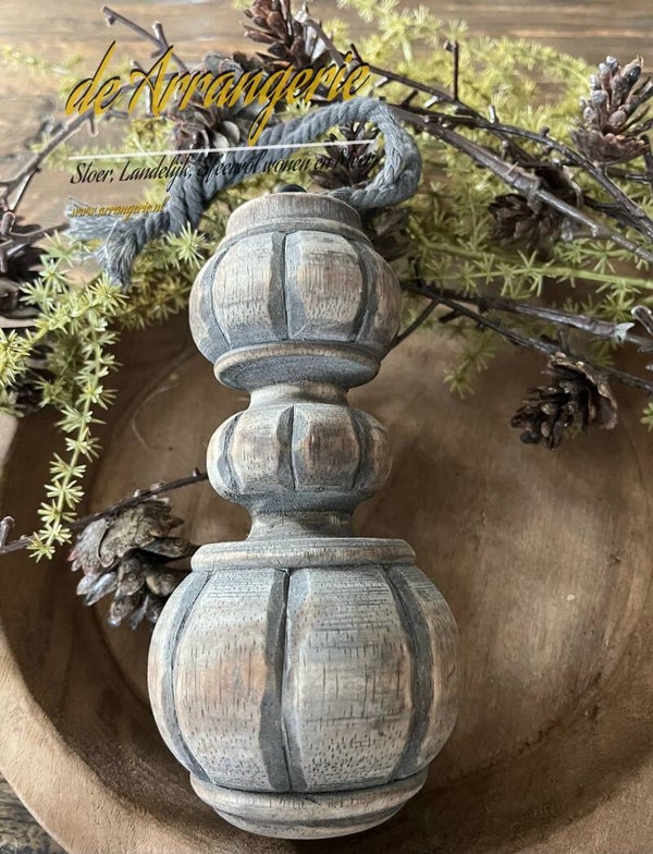 Houten klos | ornament hanger