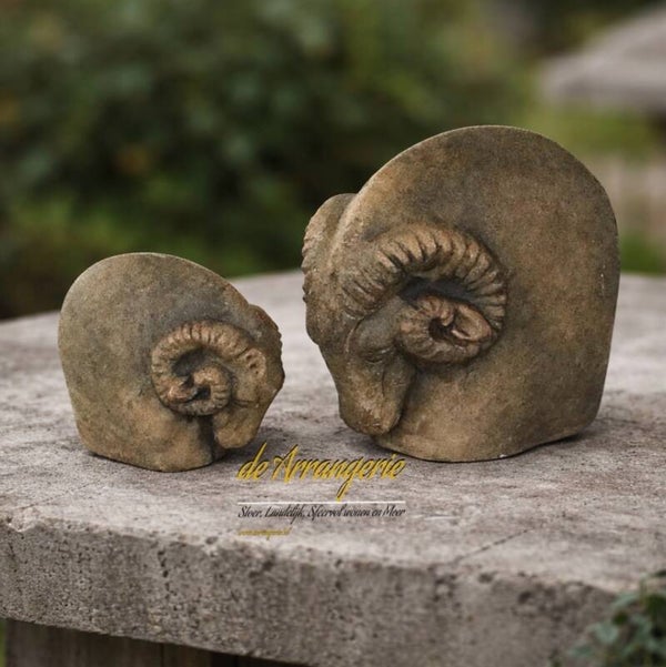 BRYNXZ set of 2 sheep plain Majestic Brown