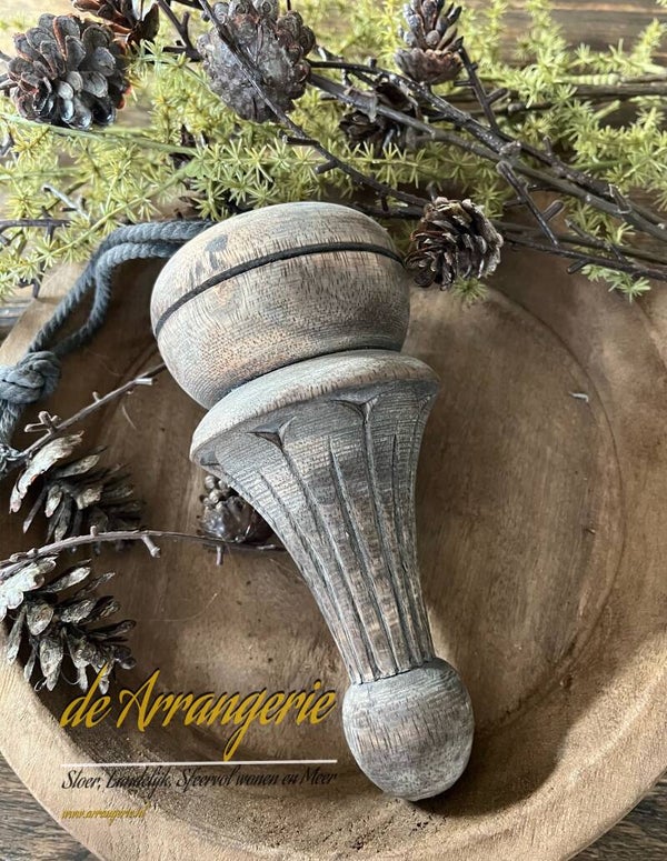 Houten klos | ornament hanger