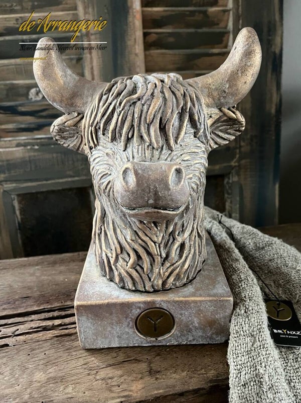 Brynxz statue Schotse hooglander met hoorns - Jewel