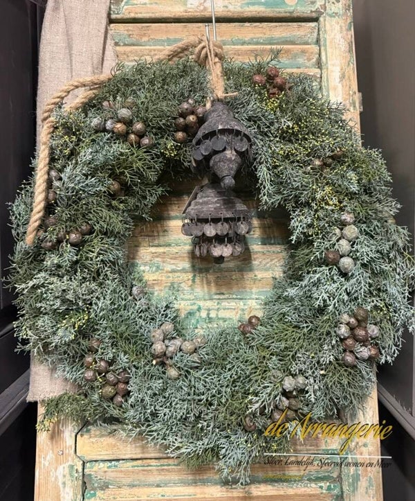 Vers gebonden krans D60cm