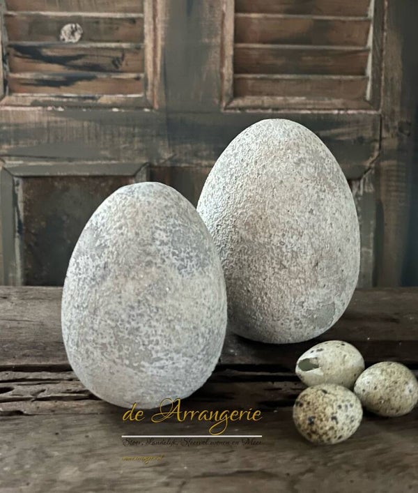 Stenen ei - 2 maten