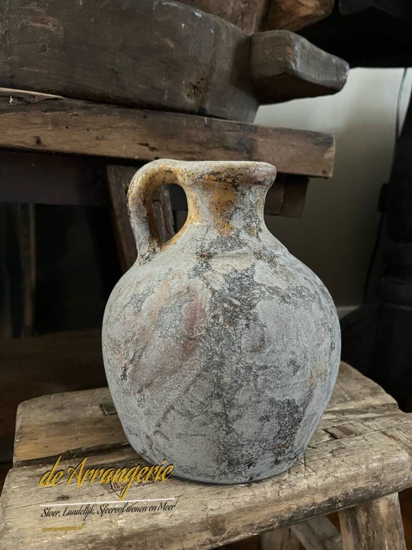 Kruikje met oor 16x16cm