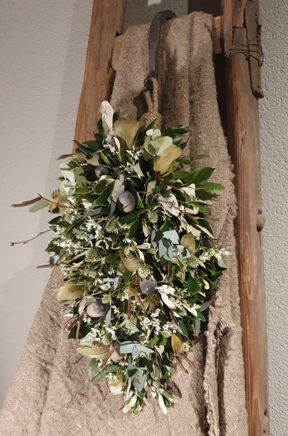 Verse handgemaakte toef 35cm - by Anja